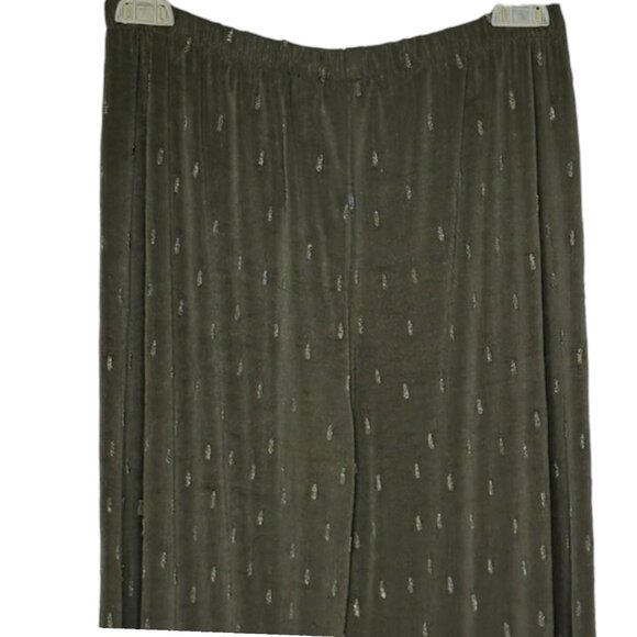 Chico's Travelers Beaded Evening Gala Tunic/Pants - Black - US 8 - Picture 10 of 16